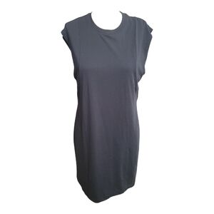 Varley, Naples Navy Sleeveless Mini Dress, Size Medium